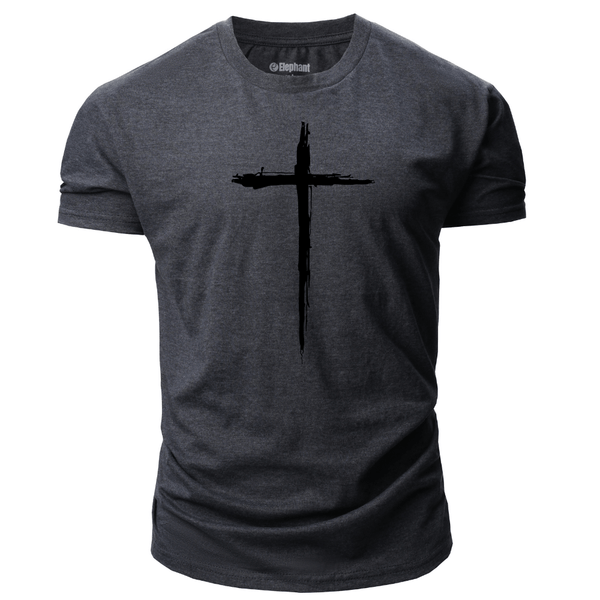 Men's Christian Cross Graphic T-Shirt