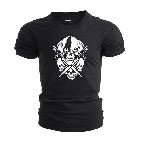 Men's Four Skull T-Shirt