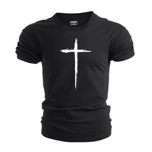 Men's Christian Cross Graphic T-Shirt