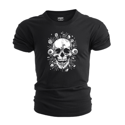Men's Crazy Skull T-Shirt