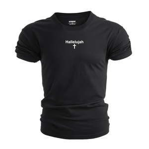 Men's Hallelujah Cross Short Sleeve T-shirt