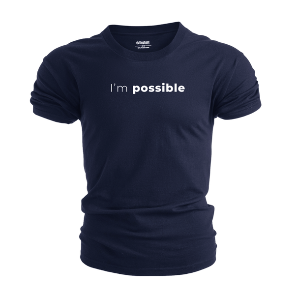 Men's I'm possible inspirational T-shirt