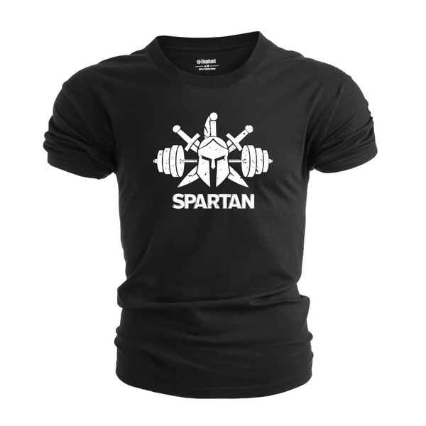 Men's SPARTAN BARBELL T-Shirt