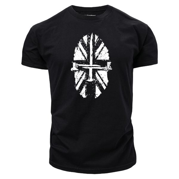 black Men's Spartan Graphic T-Shirt