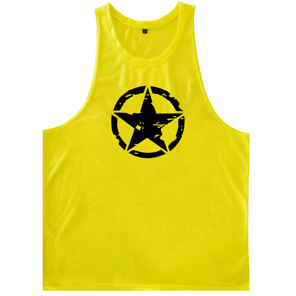 Men's Star Muscle Tank Tops