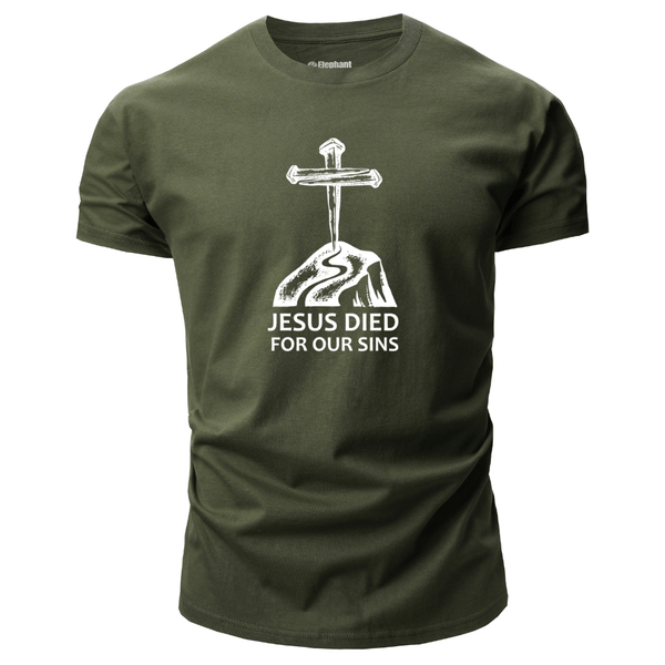 JESUS SAVED FOR OUR SINS Graphic T-shirt
