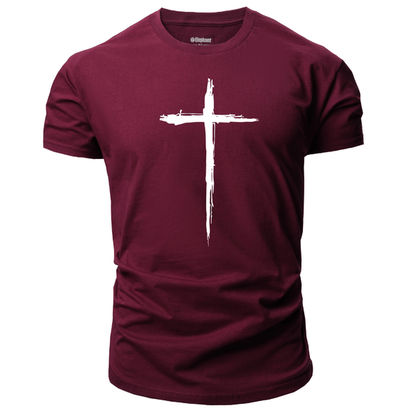 Men's Christian Cross Graphic T-Shirt