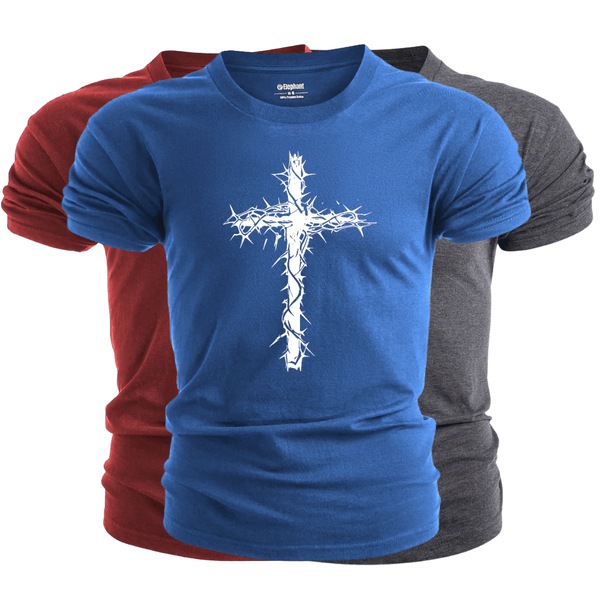 3 Pack Men's Cross T-Shirt