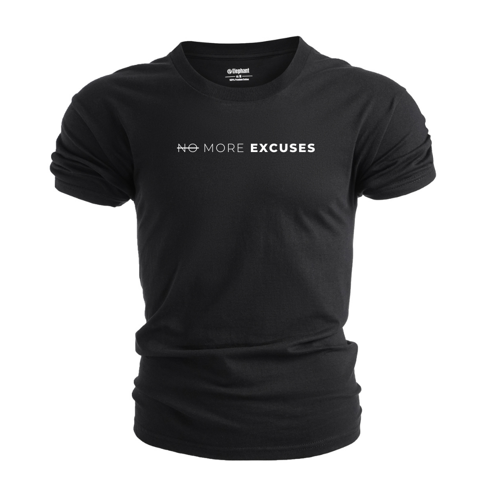 Men's NO MORE EXCUSES T-shirt