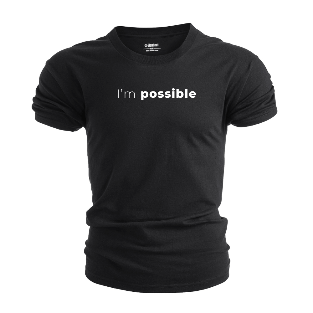 Men's I'm possible inspirational T-shirt