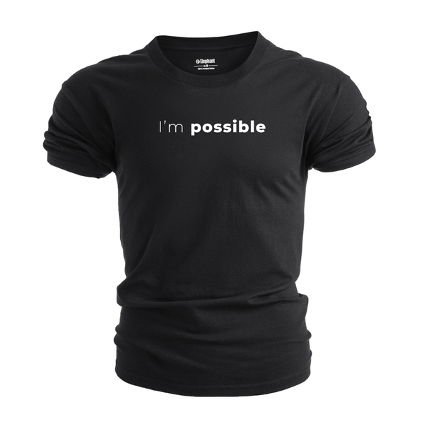 Men's I'm possible inspirational T-shirt
