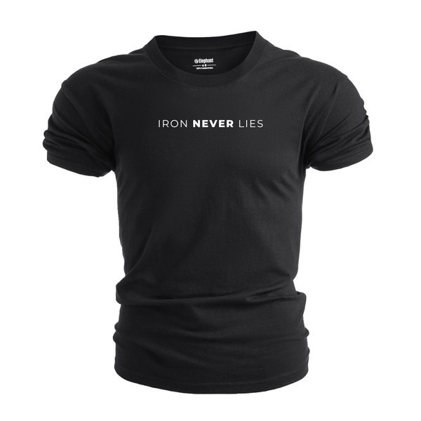 Men's IRON NEVER LIES T-shirt