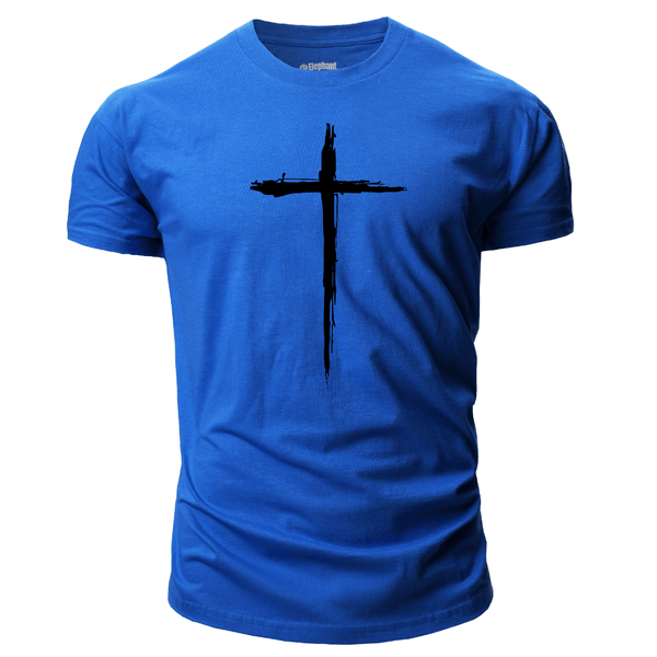 Men's Christian Cross Graphic T-Shirt