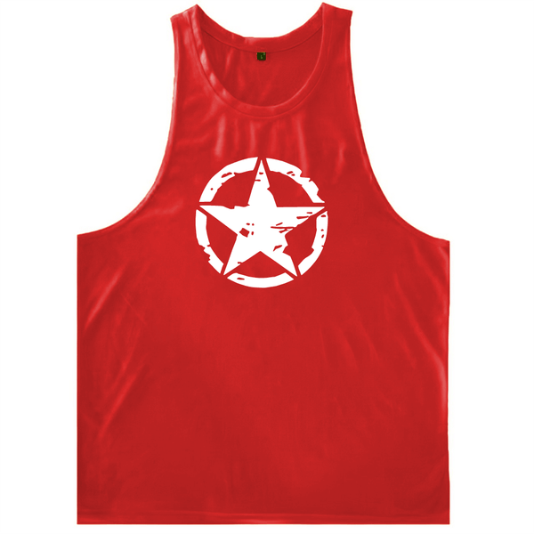 Men's Star Muscle Tank Tops