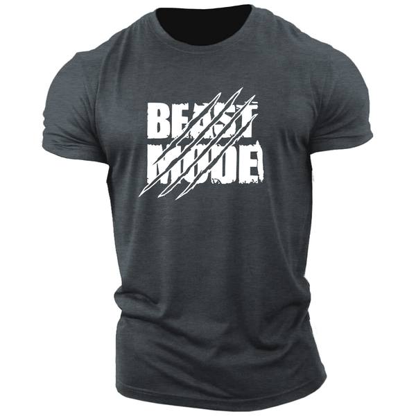 dark grey Men's BEAST MODE T-shirt