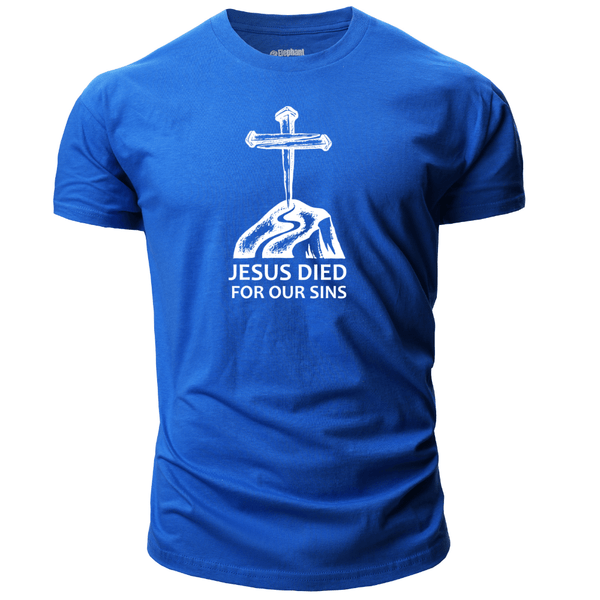 JESUS SAVED FOR OUR SINS Graphic T-shirt