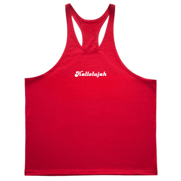 Hallelujah Men's Stringer Tank Tops