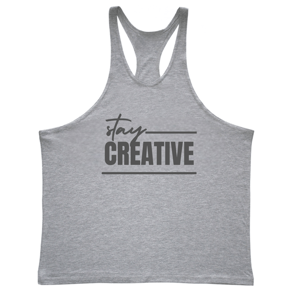 Men's Stay Creative Stringer Tank Tops