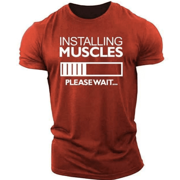 Men's Fitness Muscle T-shirt