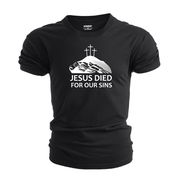 JESUS SAVED FOR OUR SINS Graphic T-shirt for Men