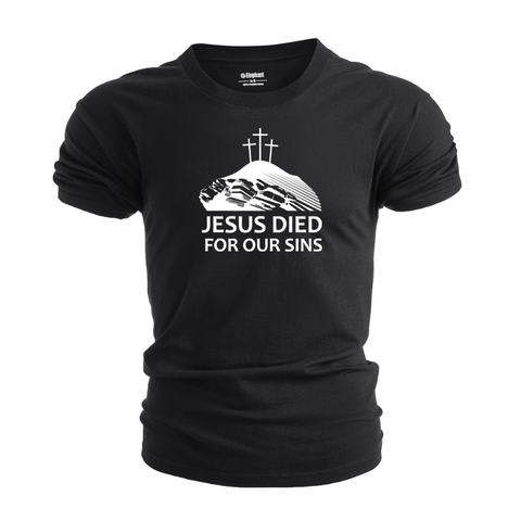 JESUS SAVED FOR OUR SINS Graphic T-shirt for Men