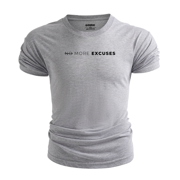 Men's NO MORE EXCUSES T-shirt