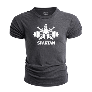 Men's SPARTAN BARBELL T-Shirt