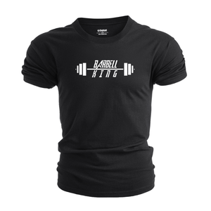 BARBELL KING Graphic Cotton Tees