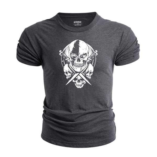 Men's Four Skull T-Shirt