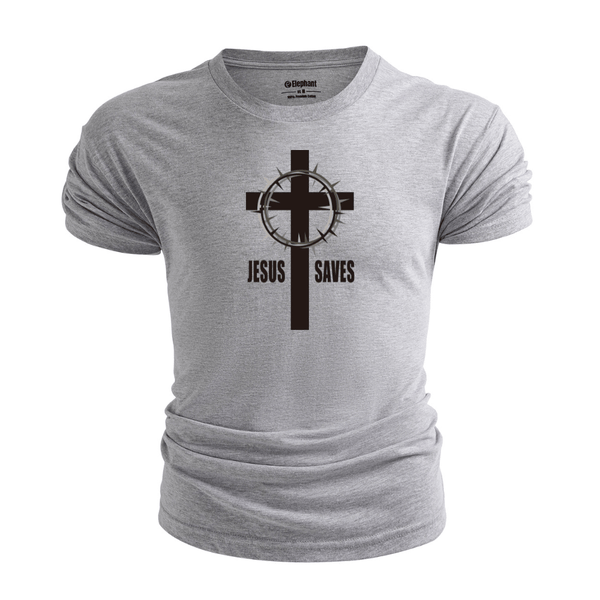 JESUS SAVES CROSS Graphic T-shirt