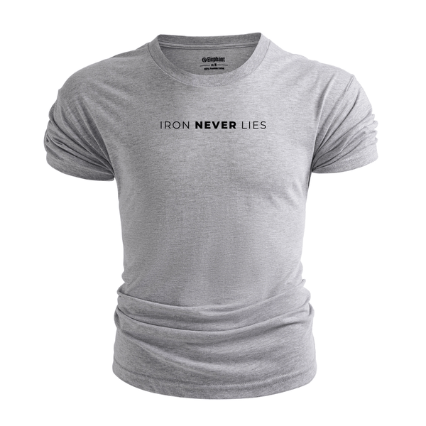 Men's IRON NEVER LIES T-shirt