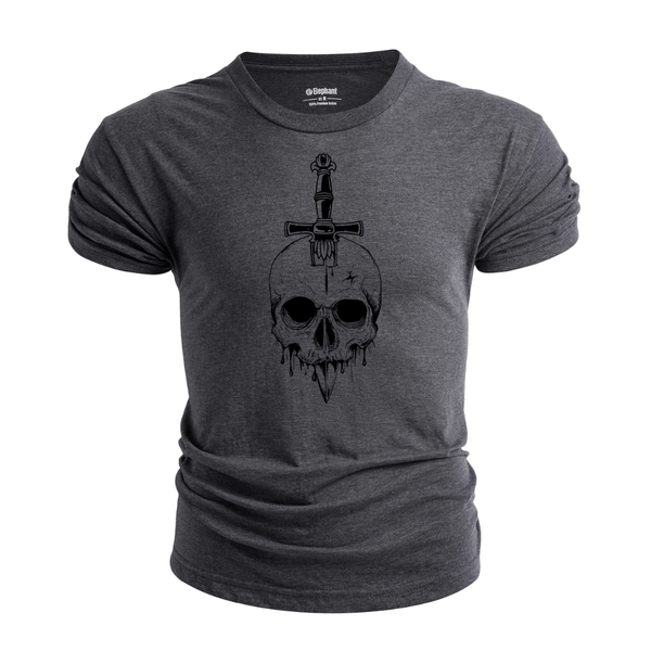 Men's Skull Graphic T-Shirt