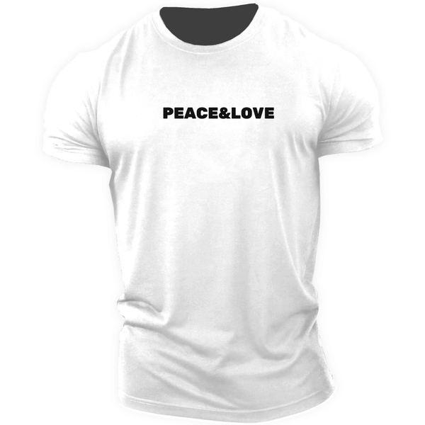 Peace&Love Workout Cotton Tees
