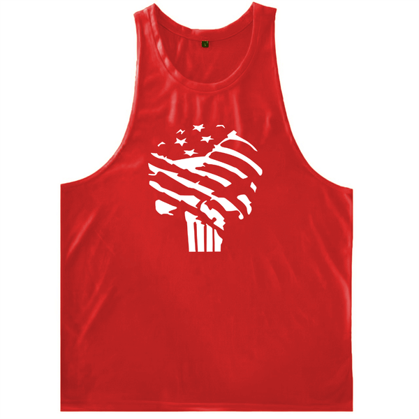 Men's Skull Graphic Fitness Tank Tops