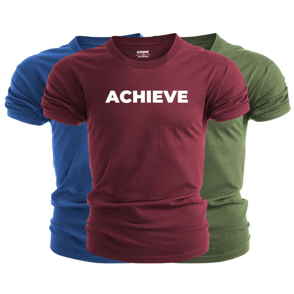 3 Pack Men's ACHIEVE T-Shirt