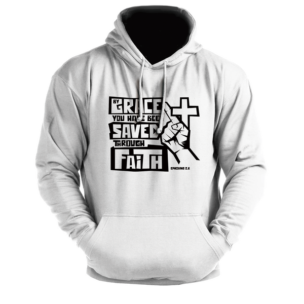 YOU'RE BEEN SAVED THROUGH FAITH - Men's Hoodie