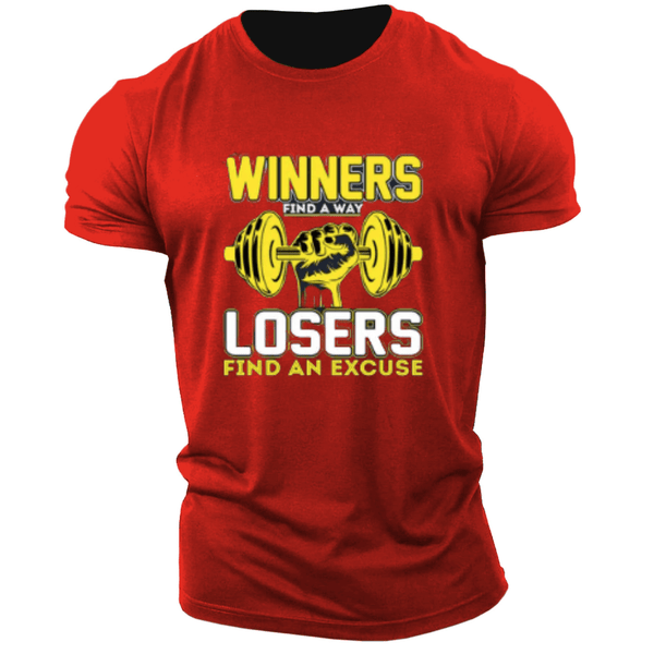 WINNER AND LOSER Graphic Tees