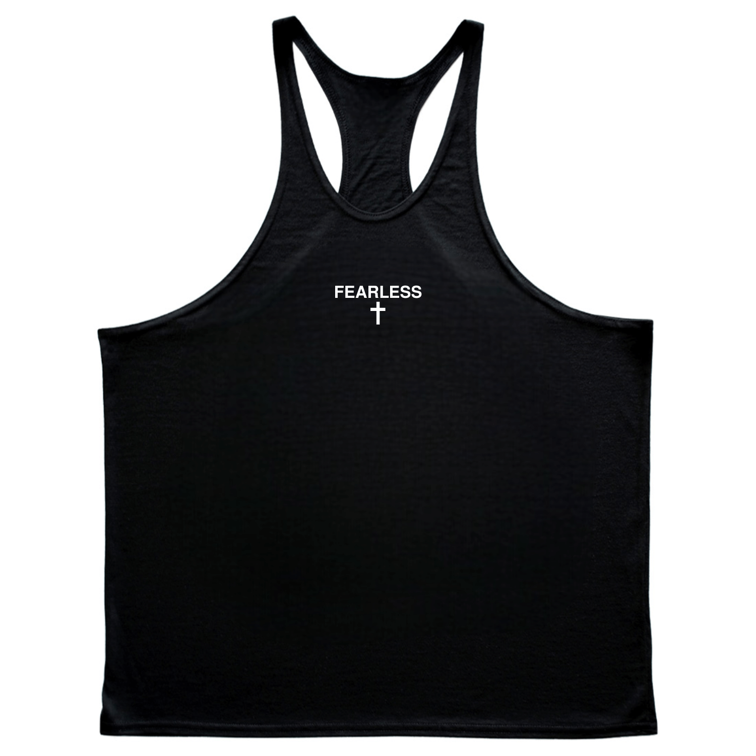 FEARLESS Cross Men's Gym Stringer Tank Tops