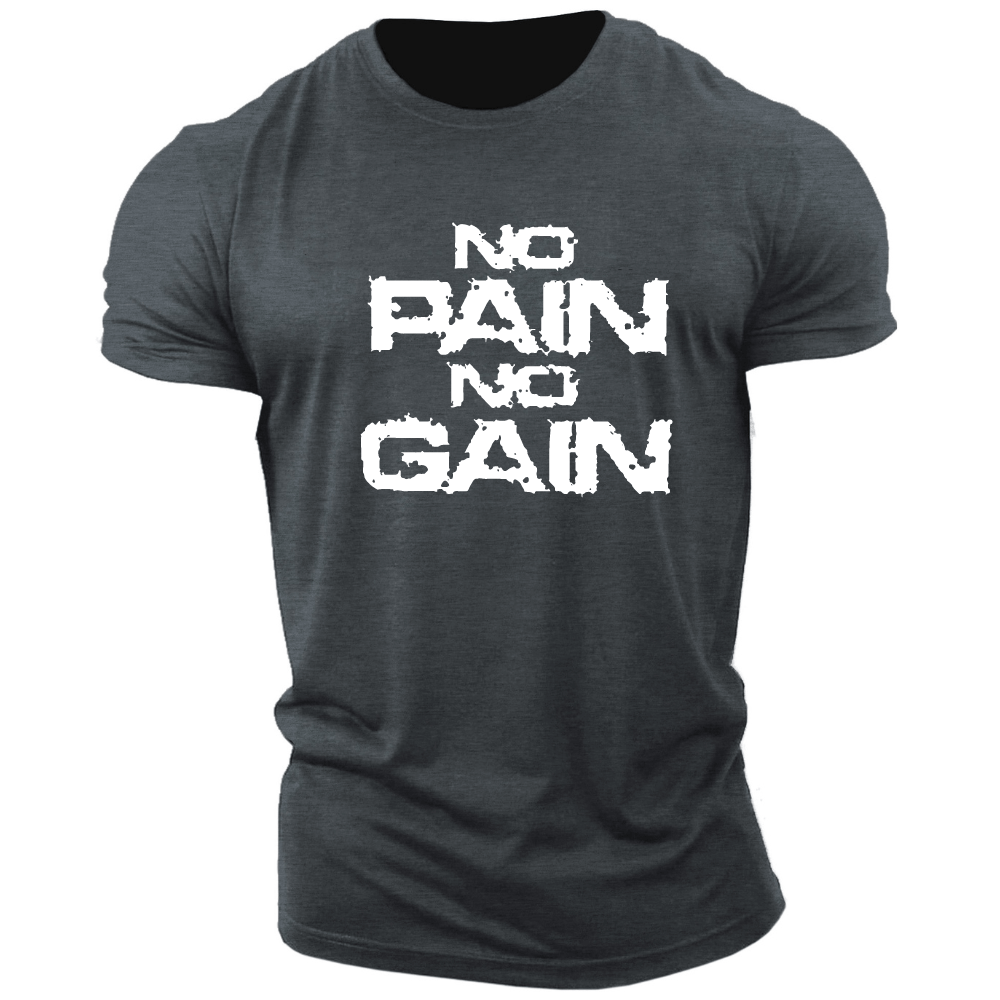 Men's NO PAIN NO GAIN Short Sleeve T-shirt