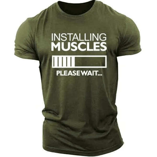 Men's Fitness Muscle T-shirt