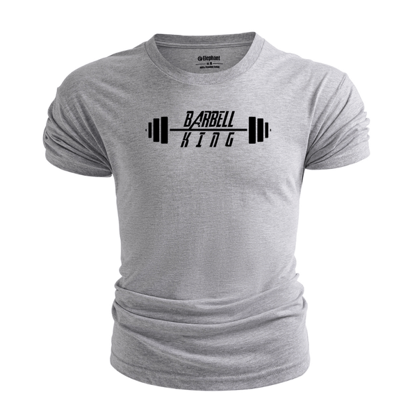 BARBELL KING Graphic Cotton Tees