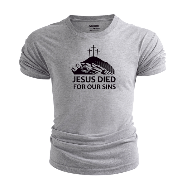 JESUS SAVED FOR OUR SINS Graphic T-shirt for Men