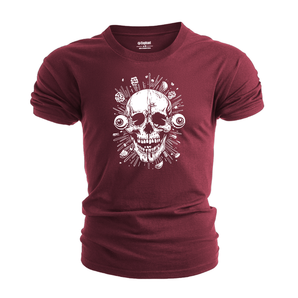 Men's Crazy Skull T-Shirt