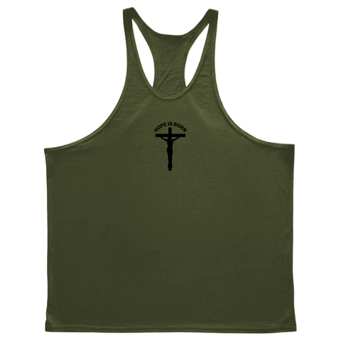 HOPE IS BORN Men's Stringer Tank Tops