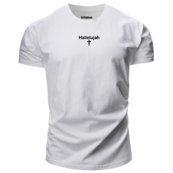 Men's Hallelujah Cross Short Sleeve T-shirt