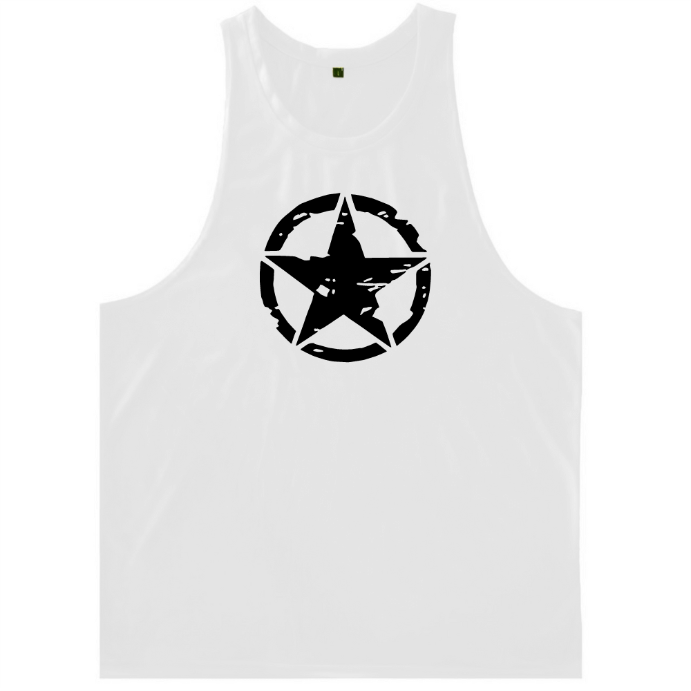 Men's Star Muscle Tank Tops