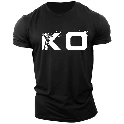 BLACK Men's KO Graphic Short Sleeve T-shirt
