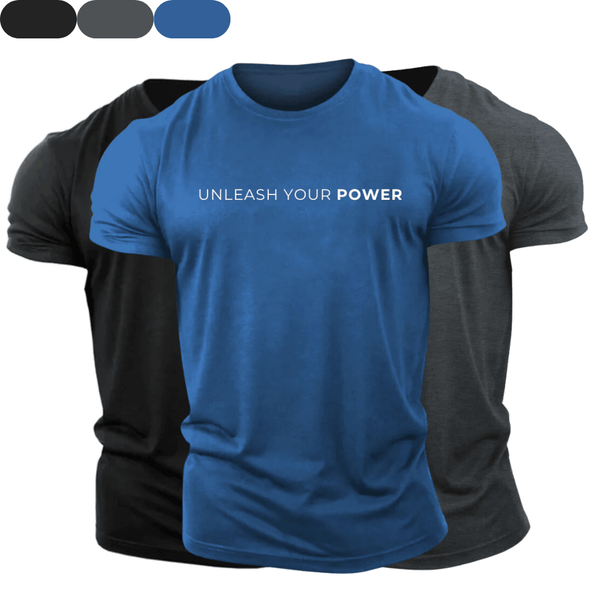 3 Pack Unleash Your Power Tees