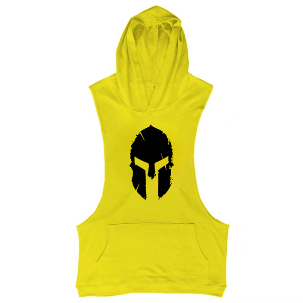 Men's Spartan Hoodie Tank Tops