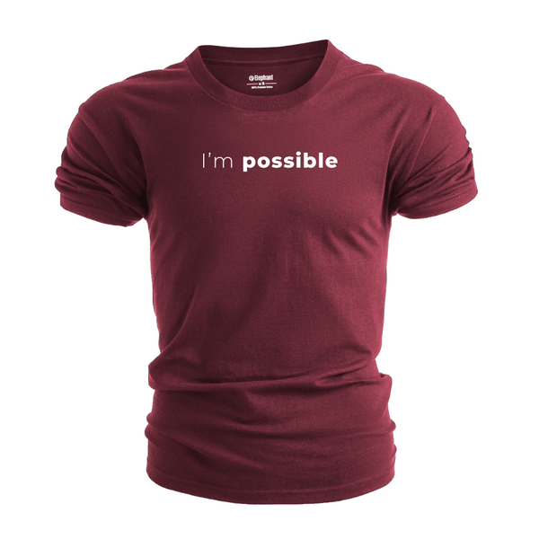Men's I'm possible inspirational T-shirt